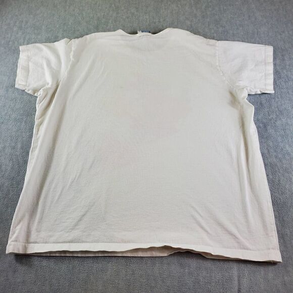 Vtg Venezia Jeans Shirt Womens 22/24 White Colorful Fish Tee - Picture 6 of 7